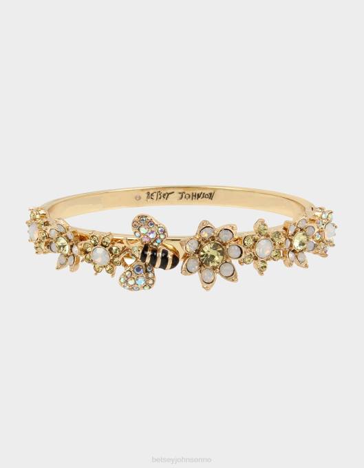 Betsey Johnson kvinner 4B8F341 smykker bee armring gul